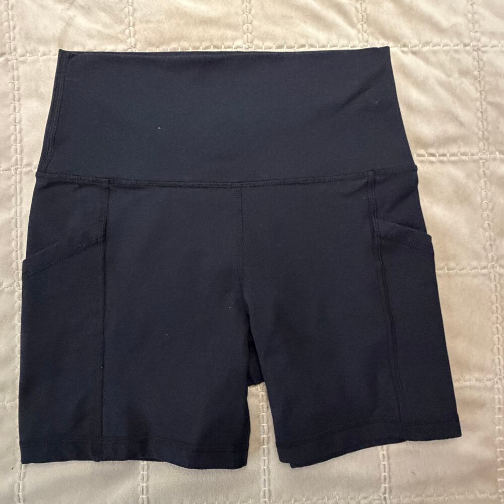 Offline The Hugger High Rise 5" Bike Shorts Black Size Small